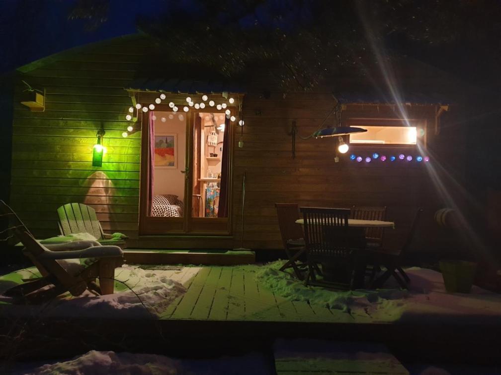 Chalet Grenouille Domaine De La Mamounette Champclause المظهر الخارجي الصورة